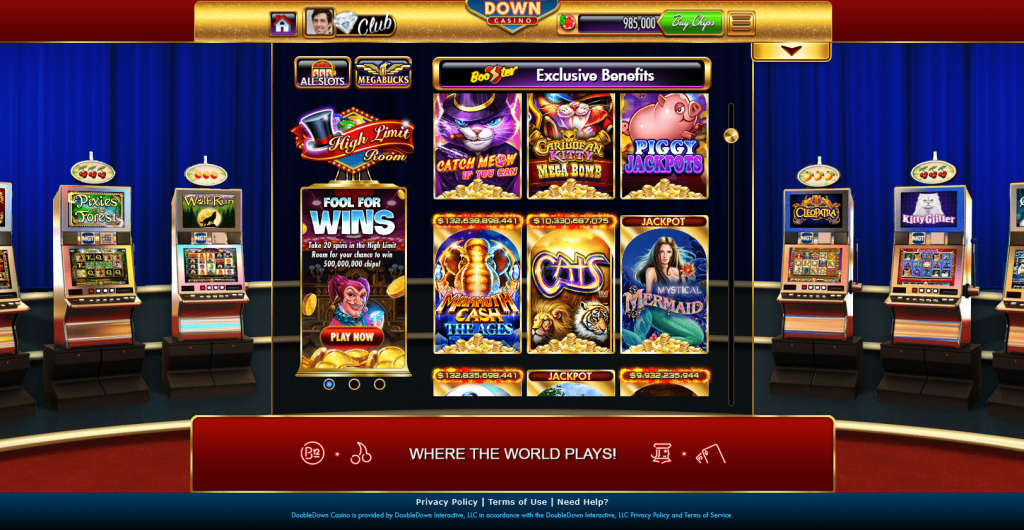 double down casino game with respin