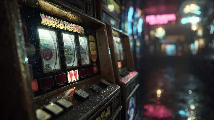 Megaways Slot Machine In Neon Casino